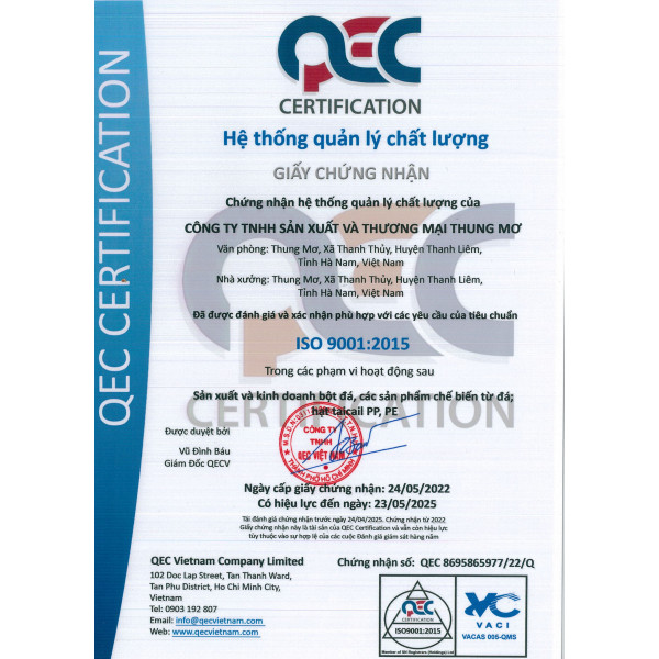 GCN môi trường ISO 14001-1